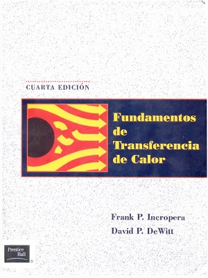 Fundamentos de transferencia de calor - Incropery - Cuarta Edicion